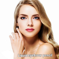 Boobeen Waterproof Eyebrow Pen - Eyebrow Pencil with a Micro-Fork Tip Applicator - Creates Natural Looking Brows Makeup Effortlessly