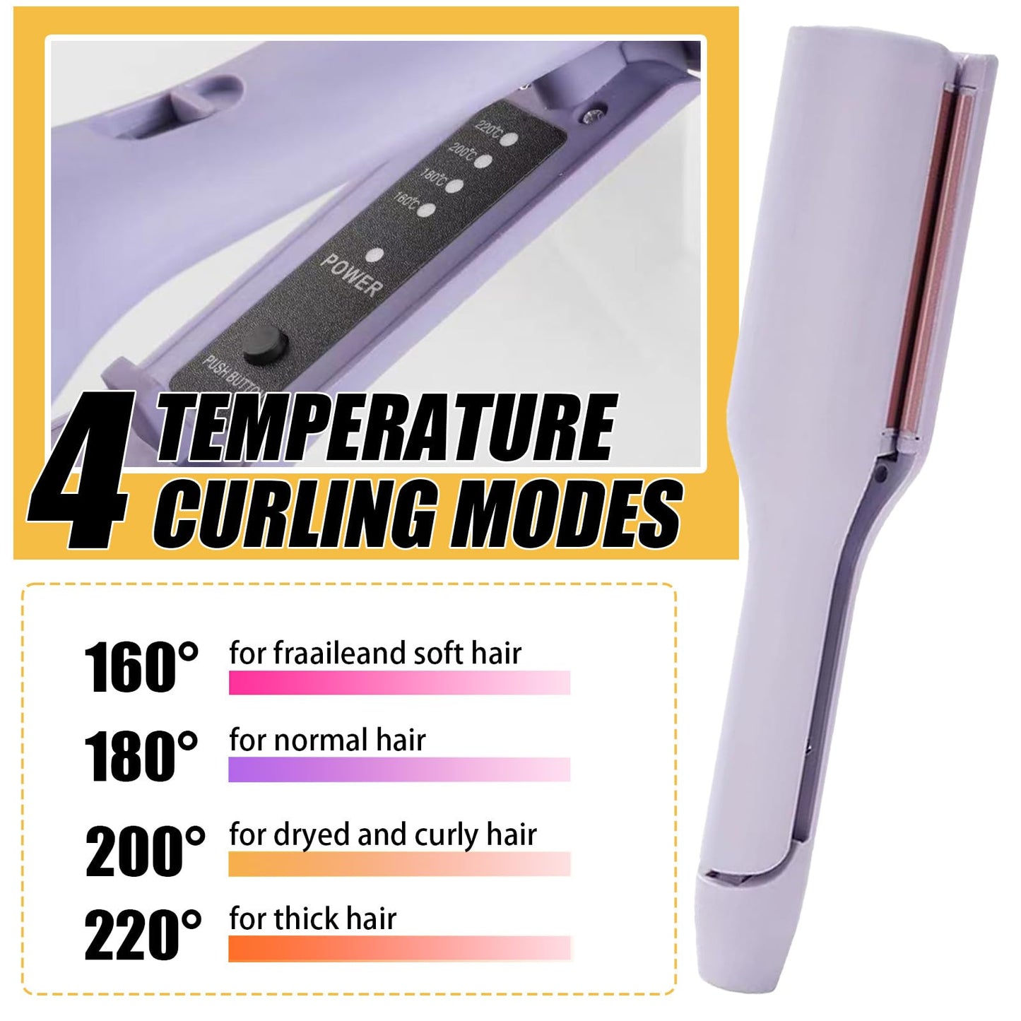 PanAcratis Big Wave Hair Curlers