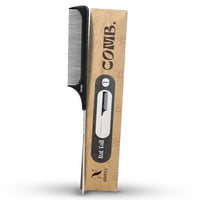 N Nimxy Nimxy Black Pin Tail Comb 1 Pc - Parting Rat Tail Hair for Hairdressing barber salon men women - Fine Tooth Comb with Stainless Steel