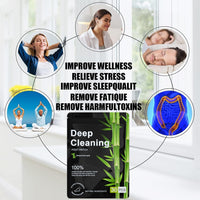 Rezolite Foot Detox Patches, 30 Pcs Natural Deep Cleansing Detox Foot Patches for Relieve Body Stress, Improve Sleep Quality, Enhance Blood Circulation