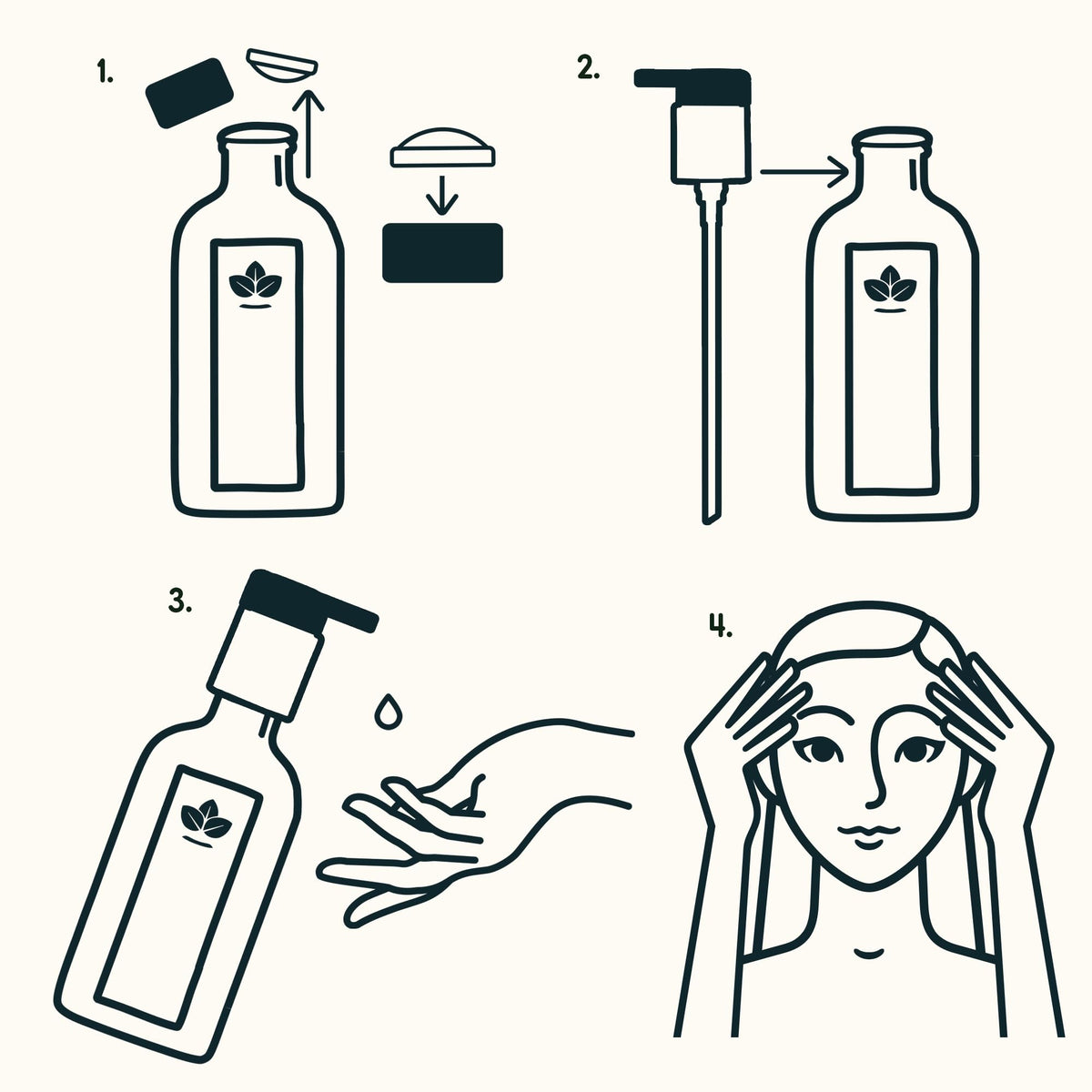 Nature Spell Rosemary Oil for Hair Growth with Pump Dispenser, 150ml