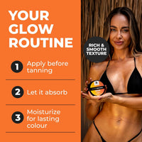 BYROKKO SHINEBROWN BYROKKO Shine Brown Tanning Accelerator 2x 210 ml, Fast Bronzing Sun Cream Effective in Sunbeds & Outdoor Sun for Deep Natural Tan, Long-Lasting Hydrating Formula with Natural Oils