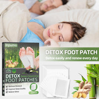 Inpumo Detox Foot Patches 20 Pcs, Remove Toxins Deep Cleansing, Relieve Body Stress, Improve Sleep Quality, Enhance Blood Circulation (20 pack)