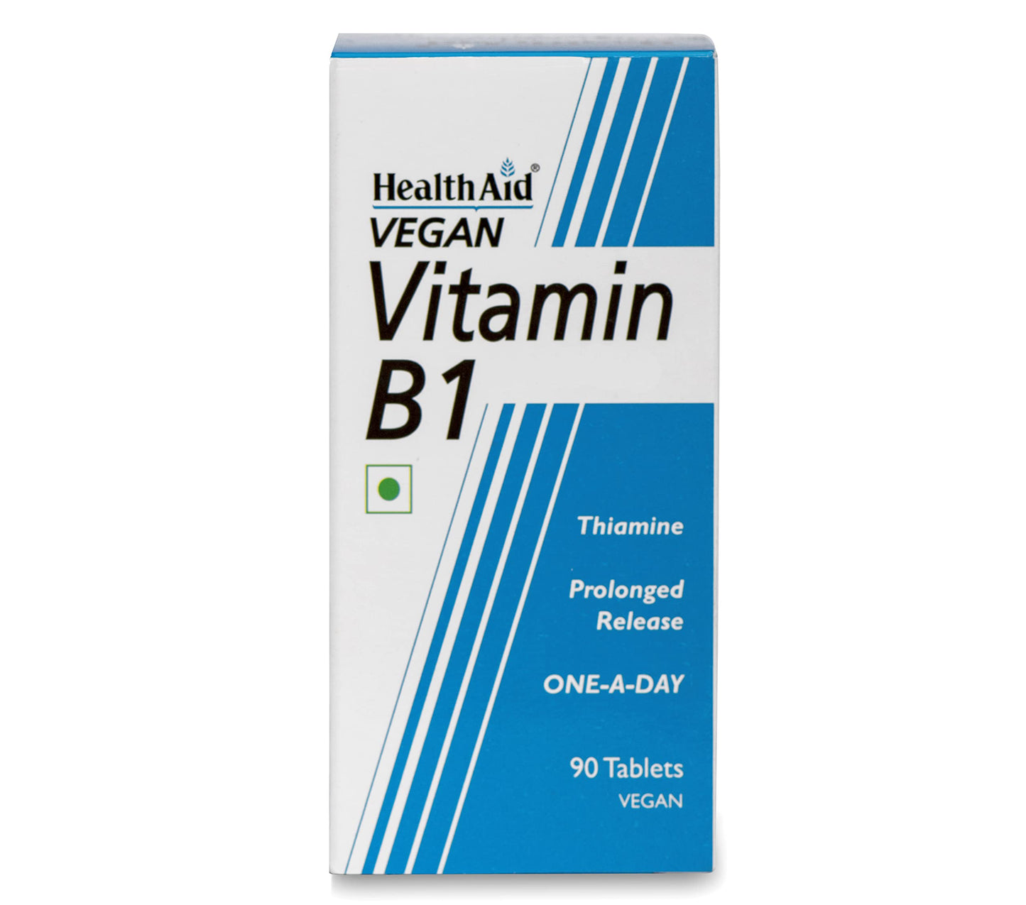 HealthAid Vitamin B1 (Thiamin) 100mg - Prolong Release - 90 Tablets