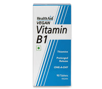 HealthAid Vitamin B1 (Thiamin) 100mg - Prolong Release - 90 Tablets