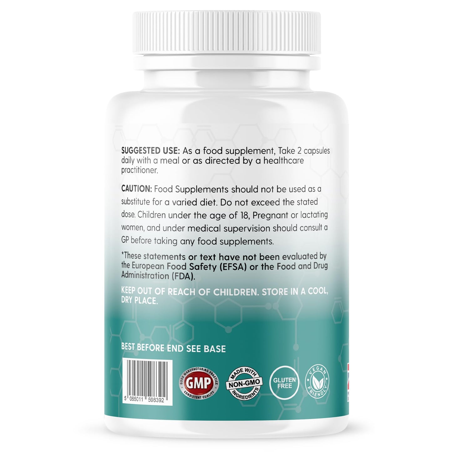 Vinco Supplements NAD + Trans-Resveratrol 1100mg, with Black Pepper 50mg for Superior Absorption, 3-in-1 Advanced Formula to Boost NAD+ Levels, Support Immune Health - 60 Capsules (30 Days Supply)
