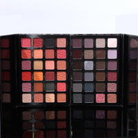 Generic 24 Color Leopard Print Eyeshadow Palette - Matte and Shimmer Shades Easy Blending Eyeshadow, Natural, Nude, Brown, and Smokey Makeup for Women Bold Party Look