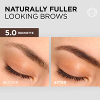L'Oréal Paris, Semi-Permanent Eyebrow Tint, Lasts up to 5 Weeks, Visible Results in 5 Minutes, Up to 10 Uses, Ammonia Free, Brow colour, Shade: 5.0 Brunette