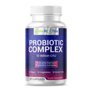 SigmaBiotics Probiotic Complex - Vegetarian Multi Strain with Lactobacillus Acidophilus & Bifidobacterium - 18 Premium Strains with 10 Billion CFU - Digestive and IBS Support Supplement- 30 Capsules