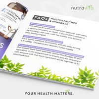 Multivitamins & Minerals (2 Packs of 365) - 730 Vegan Multivitamin Tablets - 2 Year Supply - Multivitamin Tablets for Men & Women with 26 Essential Active Vitamins & Minerals - Made in UK by Nutravita