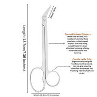 Asm Instruments ASM Toe Nail Scissors Clippers + Nail File with Pouch - Extra Long Handle Stainless Steel Toenail Scissor for Fingernail & Thick Ingrown Toenails Chiropody Podiatry Nail Clippers for Women & Men