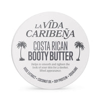 La Vida Caribena Costa Rican Booty Butter, Skin Smoothing Body Cream, Body Butter, 200ml