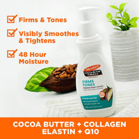 Palmer's Cocoa Butter Formula Skin Firming Body Lotion, Toning & Tightening Cream with Q10, Collagen & Elastin, Pump Bottle, 400ml | Click 'Customise Now' to Make Your Bulk Buy!