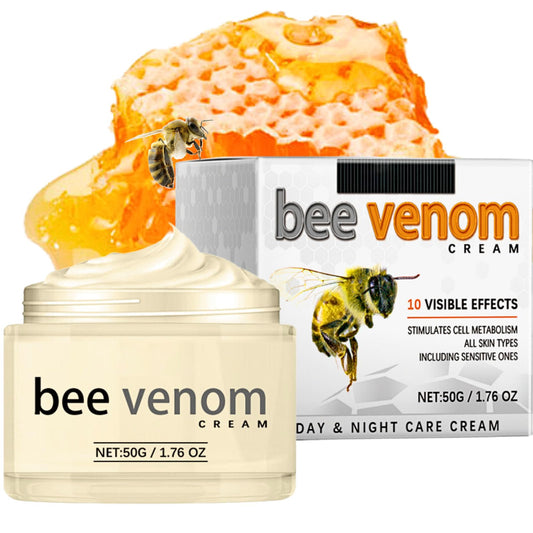 IZBEAUVO Bee Venom Anti Wrinkle Face Cream, Bee Venom Cream, Day And Night Moisturiser Face Women, Instant Wrinkle Remover, Instant Face Lift Cream For All Skin Types, Skin Tightening Cream For Face Fine Line