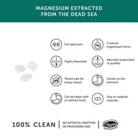 Marine Magnesium – Together Health – from Natural Marine Salts – 5 Natural Forms of Magnesium – Vegan Friendly – Made in The UK – 30 Vegecaps