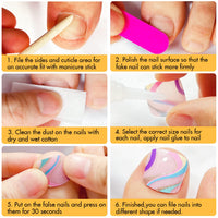 KQueenest Nude Toe Nails False Short Square, Glossy Gel Fake Toe Nails, Pure Color Press on Toes Nail, Acrylic Toe Press on Nail for Women Summer Beach Daily Wear in 24 Pcs