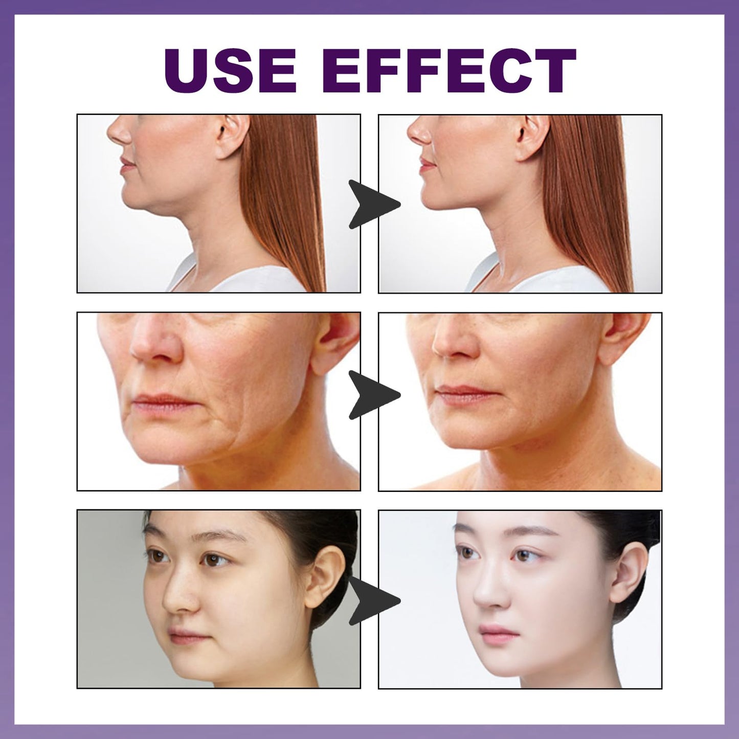 V Edge Patches Face Lift Tape Lifting Waterproof Elasticity Stickers (60 Pcs) - Invisible Anti Wrinkle Makeup Face Lift Tools for Wrinkle Hide & Double Chin Face Instant Makeup Uplift