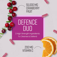 VitaBright Cranberry Tablets for Urinary Infections 55,000mg | Strongest Cranberry Supplements for Women - Bladder, Cystitis Treatment Women, UTI Treatment for Women | Cranberries Extract Capsules Vitabright