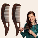 Generic 2Pcs Dandruff Comb Set, Hollow Tooth Scalp Comb with Skin Scraping Handle, 8x2.4 Inch Scalp Detox & Cleaning Combs for Women & Men, Psoriasis Combs for Healthy Hair & Comfortable