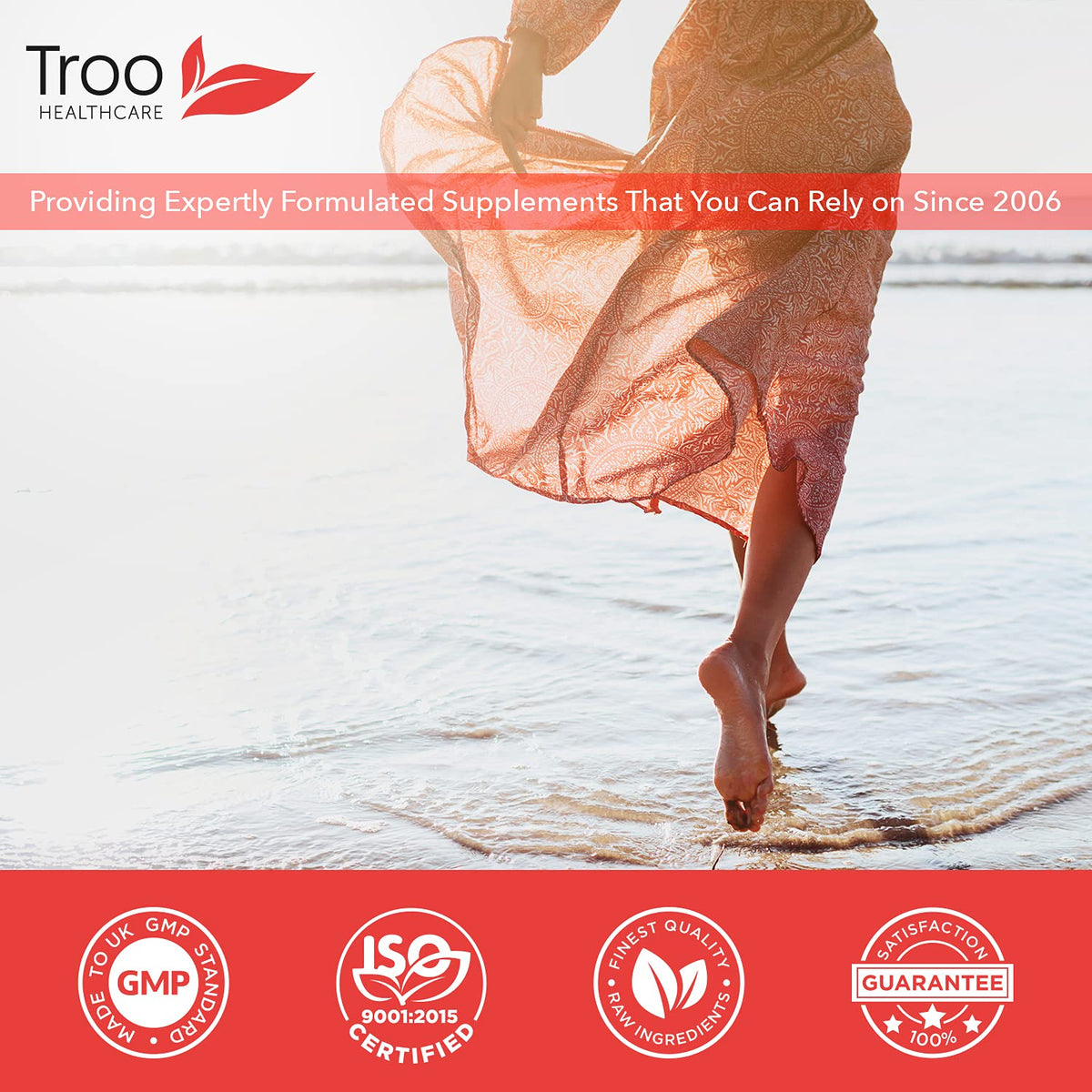 Troo Health Care Tr-Immuno Immune Support Supplement 60 Capsules - Essentia Immunity Vitamins Minerals & Botanicals - Vitamin C & D3 - Zinc - Manuka Honey - Bee Pollen - Royal Jelly - Elderberry