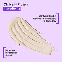 Coats Blemish Defense Purifying Hydrating Clay Cleanser for Oily, Blemish-Prone Skin – With Kaolin Clay, Glycolic Acid & Salicylic Acid to Help Prevent Breakouts – Designed For Young Skin – 150 ml