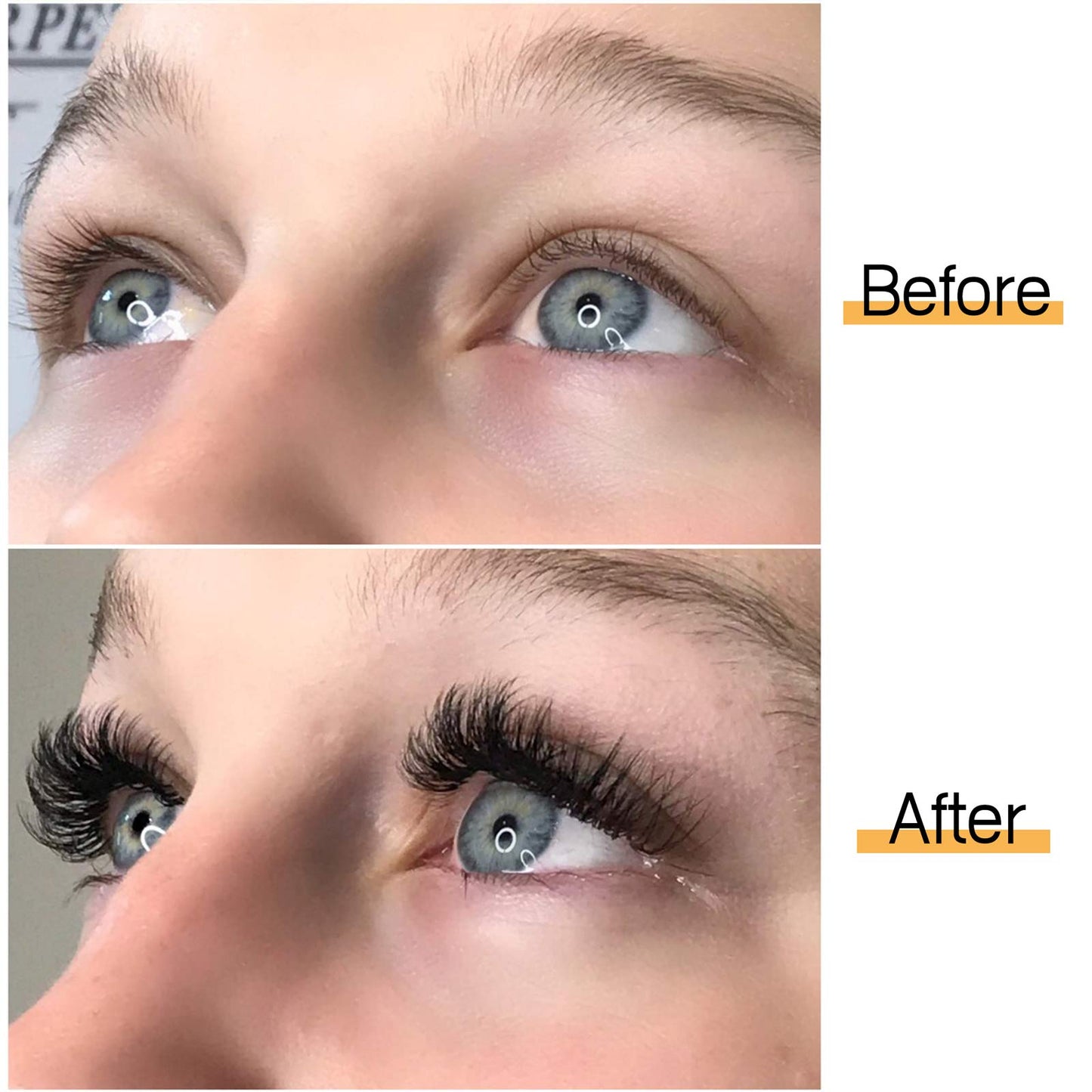 QUEWEL Easy Fan Lashes 0.05D Curl Mix 9-16mm Easy Fan Russian Lashes 2D-20D Volume Lash Extensions Self Fanning Eyelash Extensions Volume Automatic Blooming (0.05D Mix 9-16)