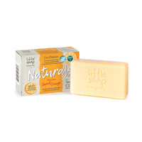 Little Soap Company Natural Range - Sweet Orange Bar Soap, 100g | Vegan, Cruelty Free, Eco Friendly Hand, Face & Body Soap Bar | Antibacterial Natural Soap with Essential Oils, No SLS or Parabens