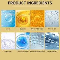 Angozo Ah-8 Firming Neck Cream,Neck Firming Cream,Tighten and Lift Neck Cream with Hexapeptide,Double Roller Massage, Reduce Wrinkles Fine Lines and Double Chin, Firm,Moisturizing(120g)-2Pcs