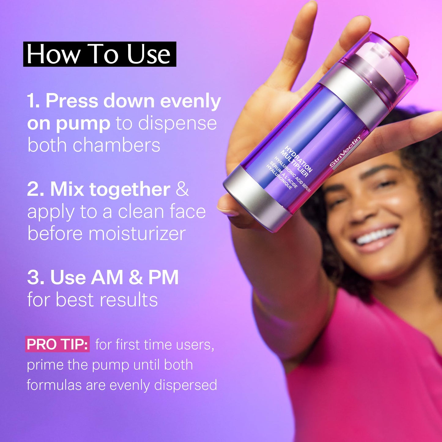 StriVectin Multi Action Hydration Multiplier Hyaluronic Acid Serum, Ceramides and Peptides for Dehydrated, Dry Skin 1 oz