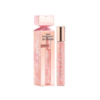 NUXE Huile Prodigieuse Or Florale Roll-On Christmas Cracker (8ml) – Illuminates Face & Décolleté with Rose-Gold Highlights – Shimmering Dry Oil – Gift Set with Floral Scent