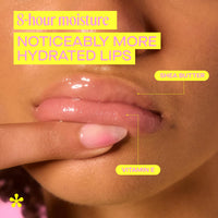 DAISE Hydrating Lip Balm in Juicy Pomegranate, With Vitamin E and Shea Butter, 0.25 oz/7 g, 7×7 g (Juicy Pomegranate)