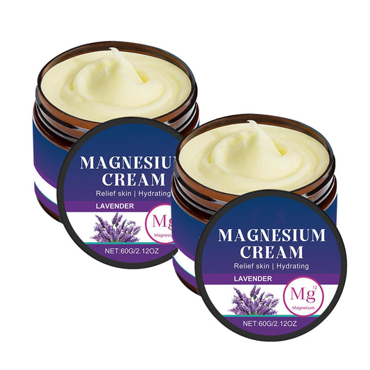Orknglowy 2PCS Magnesium Cream, Professional Joint Repair Creams, for all Skin Types