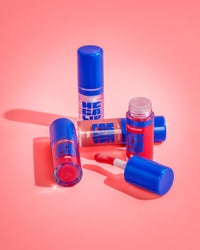 Collection Cosmetics Mega Lip Oil, Moisturising High Shine Lip Oil, Non-Sticky, Fat Applicator, Infused with Squalene and Cloudberry Oils, 5ml, Shade Loyal, Baby Pink