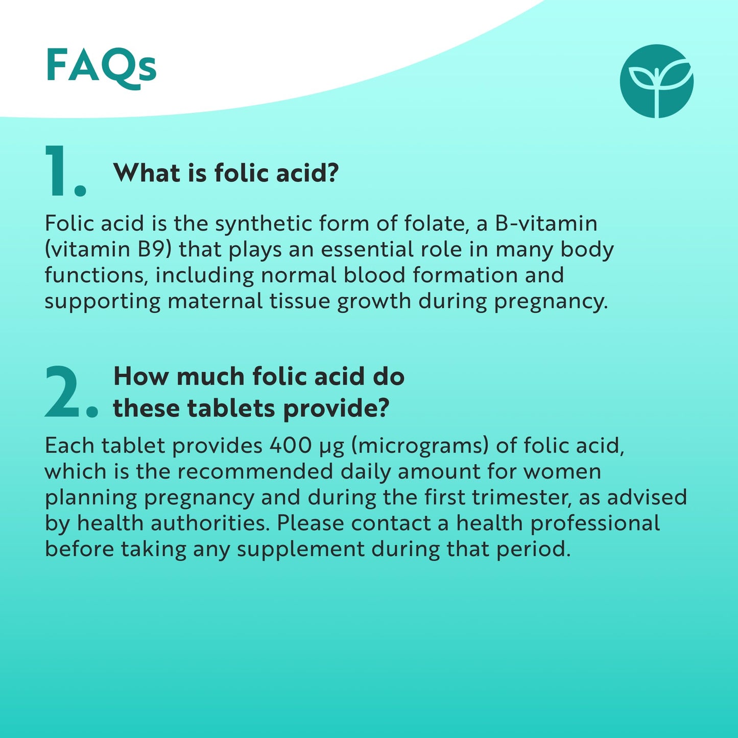 Nutravita Folic Acid Tablets 400 mcg - 400 Vegan Vitamin B9 Tablets - 13 Month Supply - Pregnancy Care - Normal Function of Immune System & Maternal Tissue Growth During Pregnancy