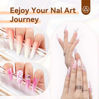 Saviland Acrylic Nail Brush Set: 3pcs Professional Nail Brush for Acrylic Powder Nails Kolinsky Acrylic Brush Wooden Handle Nail Art Brushes Nail Tools Kit Size 8/10/14, Christmas Women Gift Set