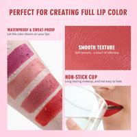 HERBENJOY Lip Gloss Sets For Teenage Girls Lipstick Sets For Women,4 Colors Matte Lipstick Set High Pigmented Velvety Long Lasting Waterproof Matte Lip Stick, Lipstick For Women Makeup Set