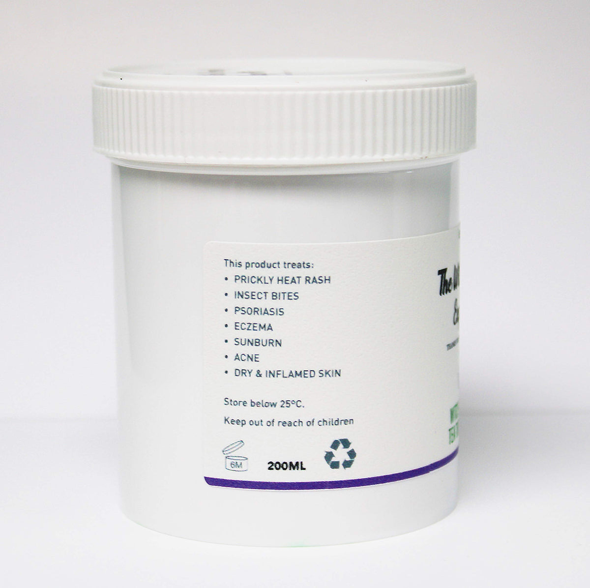 Veil Cover Cream The Witch Hazel Experts | Tea Tree & Witch Hazel Cream 200g | Calm Irritated Skin & Rashes