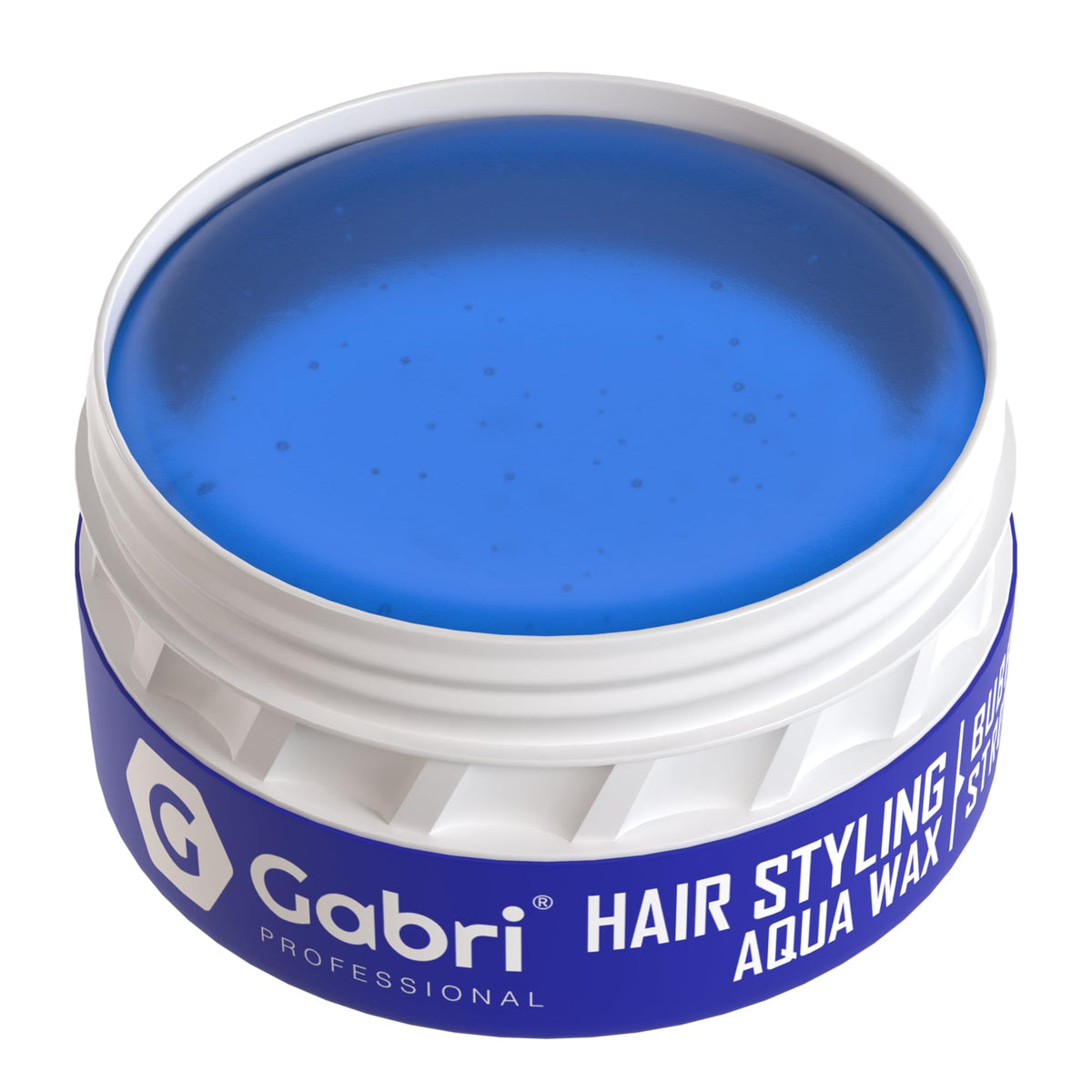 G Gabri Gabri Professional Hair Wax, Hair Styling Aqua Wax, 1 x 150 ml, Pack of 1 (Bubblegum Strong - Blue)