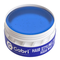 G Gabri Gabri Professional Hair Wax, Hair Styling Aqua Wax, 1 x 150 ml, Pack of 1 (Bubblegum Strong - Blue)