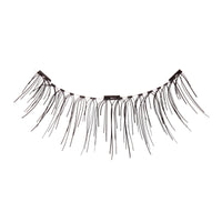 KISS Magnetic Lash 01, Synthetic False Eyelashes with Magnets Under and Over Your Upper Lashes, No Glue Needed, Lightweight, Reusable, Contact Lens Friendly, Cruelty Free, with Lash Applicator, 1 Pair
