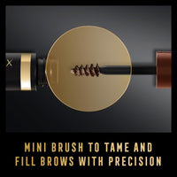 Max Factor 2000 Calorie Volumising Brow Sculpt Gel, Long-Lasting, Plumped & Fuller-Looking Brows, Waterproof, Smudge-Proof, Shapes & Intensifies, 001 Dark Blonde, 4.5ml