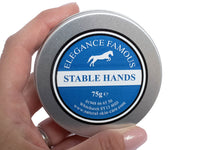 Stable Hands Horse Equestrian Nourishing Hand Cream 75g by Elegance Natural Skin Care Repair & Restore Dry Chapped Hands MULTI AWARD WINNING