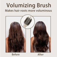 Chuancheng Large Round Volumizing Brush for Shark FlexStyle Blow Dryers, Bigger Round Brush Attachment for Straight, Wavy, Curly, and Coily Hair