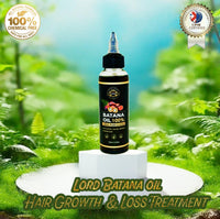 Lord of London Lord Batana Oil 100% Raw & Pure for Hair Growth, Gair treatment, 100ml, Chemical-Free Hair Oil for Thicker Fuller Hair