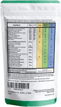 VitaVoice Nootropics & Vitamins | Formulated for Vocal Health, Wellbeing & Mindset | 30 Capsules