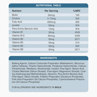 Zipvit High Strength Vitamin B Complex, 8 Vitamins Plus Inositol & Choline