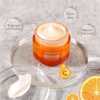 Cappuvini Vitamin C Face Cream Set, Brightening & Anti Aging Facial Moisturizer for Face & Neck, Hydrating & Brightening Vitamin C Cream for Dark Spots Skin (Day Cream)