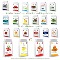 NUVIDA NATURAL HEALTH Nuvida High Strength Cranberry Tablets for Urinary infections, Cystitis and UTI Support - 90 Vegan Cranberry Extract Tablets - Cranberry Tablets for Women and Men