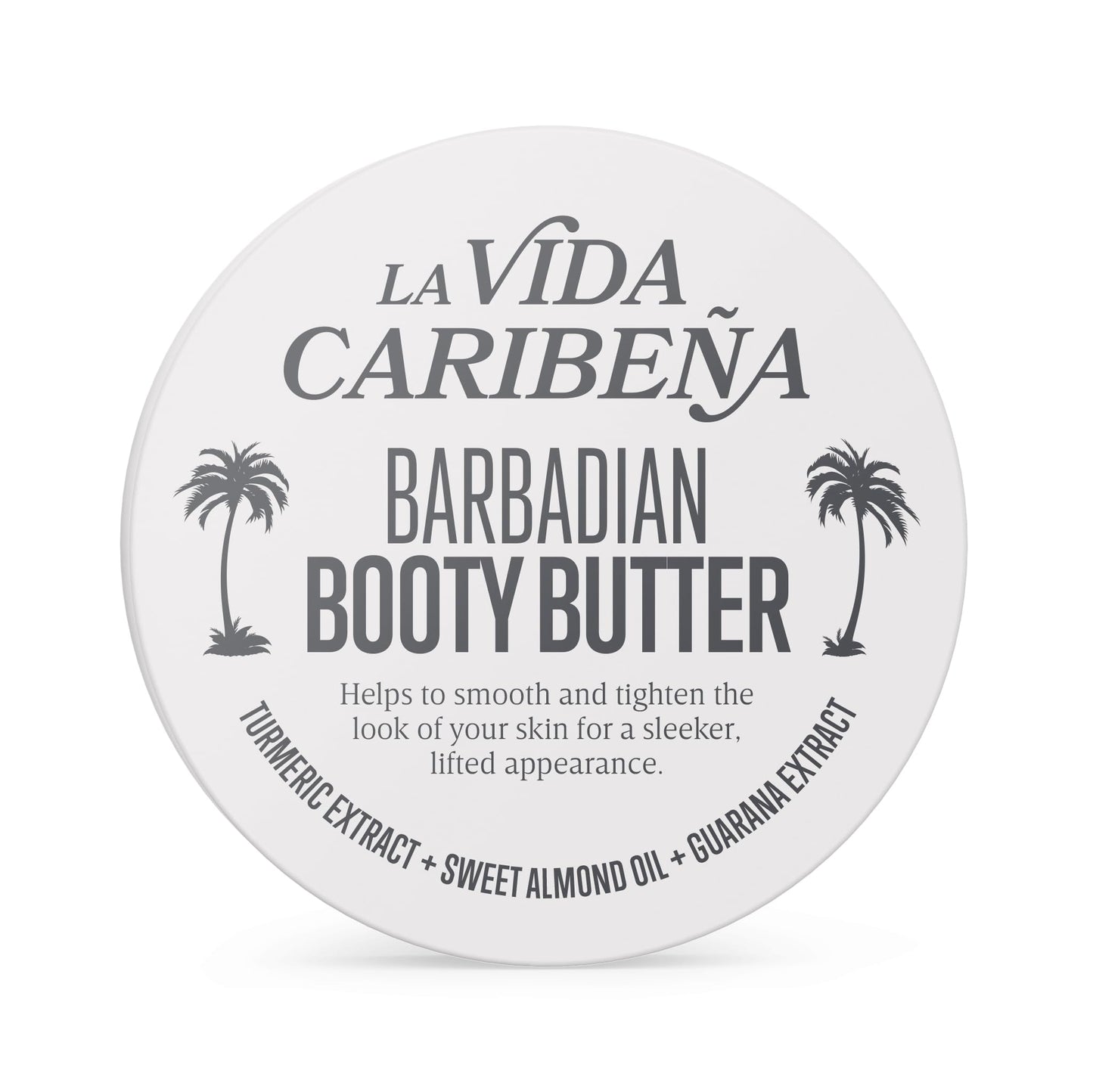 La Vida Caribena Barbadian Booty Butter, Skin Smoothing Body Cream, Body Butter, 200ml