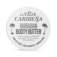 La Vida Caribena Barbadian Booty Butter, Skin Smoothing Body Cream, Body Butter, 200ml